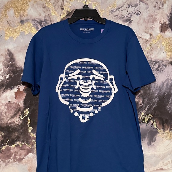 TRUE RELIGION Blue Buddha Graphic
Short Sleeve Tee - Picture 3 of 5